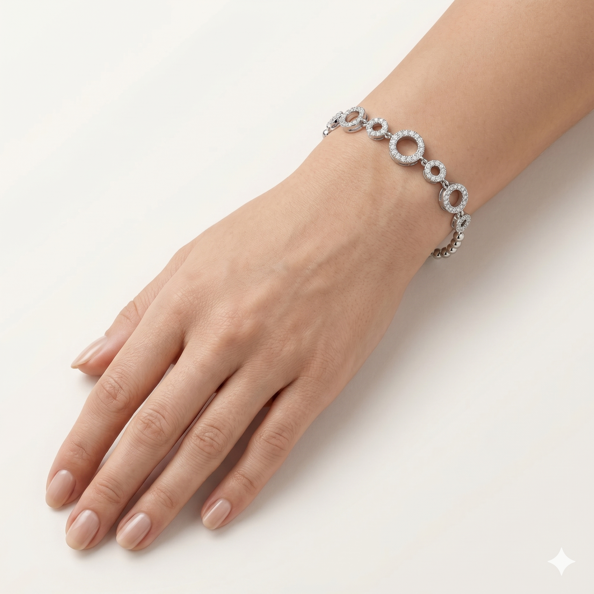 the orbit halo pavé bracelet the orbit halo pavé bracelet