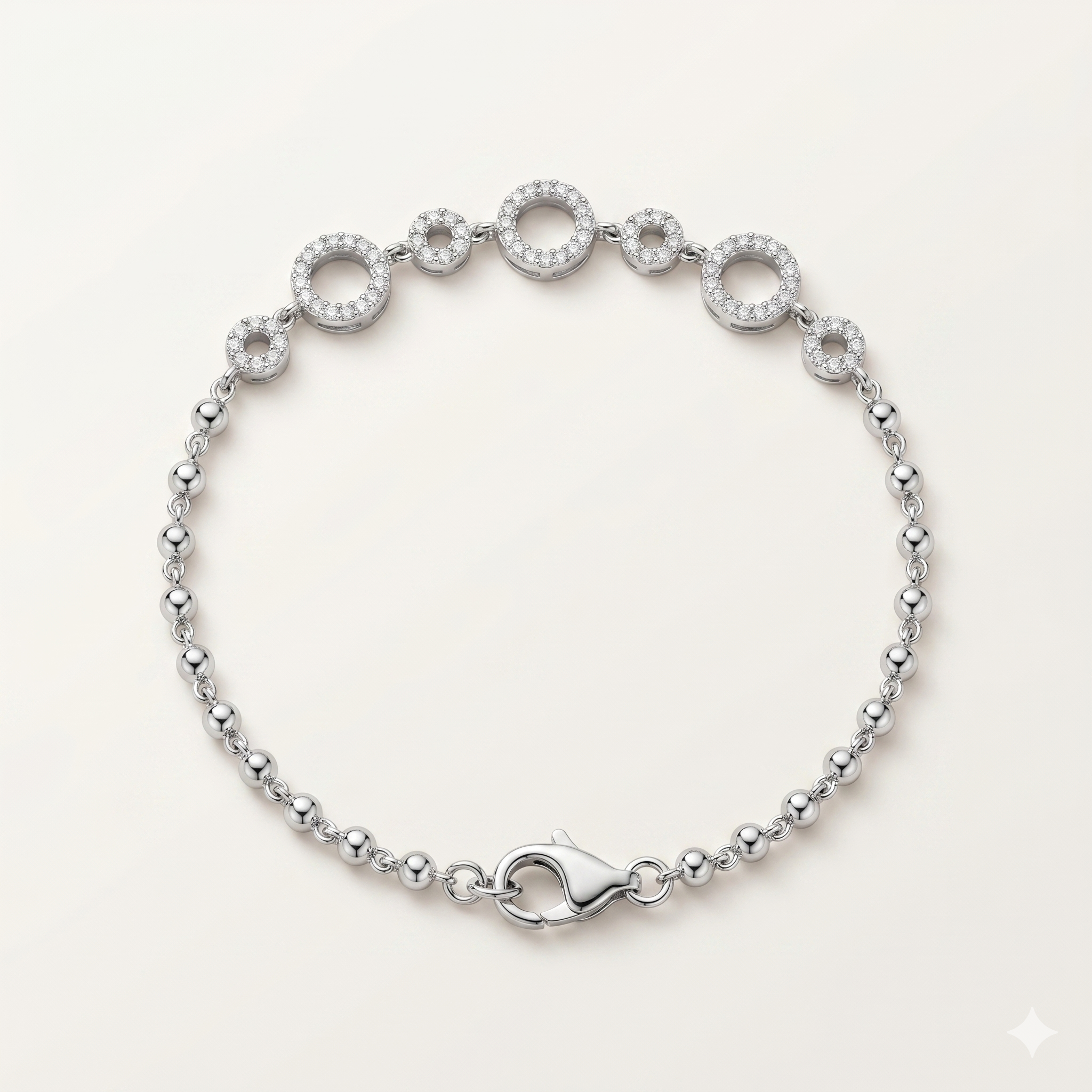 the orbit halo pavé bracelet the orbit halo pavé bracelet